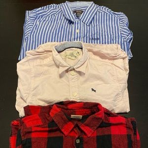 Bundle Button Down Boys Shirts H&M IZOD